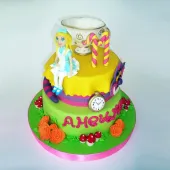 Детский торт "Алиса в стране чудес"