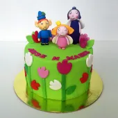 Детский торт "Няня Плам"