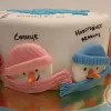 Торт "Снеговички" (заказ_2963_3)