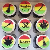 Капкейки "Ямайский день рождения"