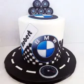 Фото-торт "BMW"