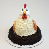 Торт в виде курицы