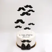 Торт для мужчины "Усы"