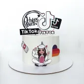 Торт "Королева ТикТока"