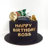 Торт "С днем рождения, Босс!"