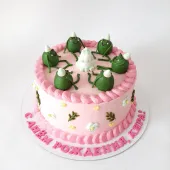 Детский торт "6 лягушек"