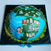 Торт "Планета Земля"
