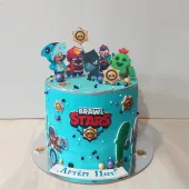 Детский торт "Brawl Stars" все герои