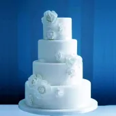 Свадебный торт "Белоснежный" 