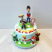 Детский торт "Щенячий патруль - все герои"