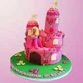 Торт "Замок принцессы"