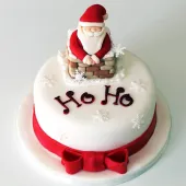 Новогодний торт "Дед Мороз"