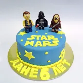 Детский торт "Лего. Звездные войны" Чубакка