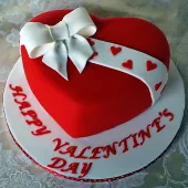 Торт "Happy Valentine's day"