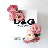 Торт "Dolce & Gabbana" с цветами