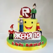 Детский торт "Roblox" с фото
