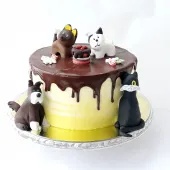 Детский торт "Котенок Гав" все герои