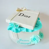 Торт подарочная коробка "Dior"