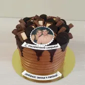 Шоколадный торт на годовщину свадьбы