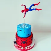 Торт с человеком-пауком
