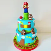Детский торт "Марио"