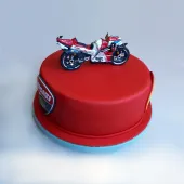 Торт с мотоциклом "Ducati"