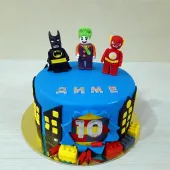 Торт "Супергерои. Лего"