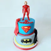 Торт "Супергерои. Железный человек"