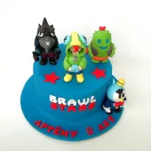 Торт "Brawl Stars"