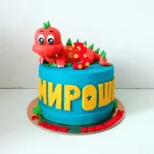 Торт "Рыжий Динозаврик"