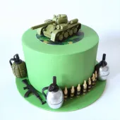 Торт "World of Tanks" с боеприпасами