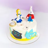 Торт "Алиса в стране чудес.Чаепитие"