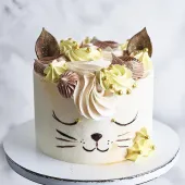 Торт "Кремовый котик"