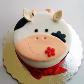 Торт "Веселая коровка"