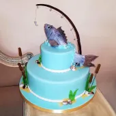 Торт "Рыбалка"