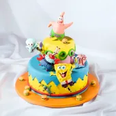Торт "Губка Боб и его друзья"