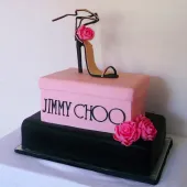 Торт "Jimmy Choo" с туфелькой