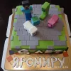 Детский торт "Майнкрафт" (заказ_2626_1)