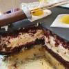 Торт в виде сковороды на Чугунную свадьбу (заказ_2748_2)