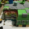 Детский торт "Майнкрафт" (заказ_2904_1)