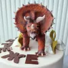 Торт "Добрый динозавр" (заказ_3391_3)