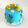 Торт для малышей с уточками (заказ_4447_1)